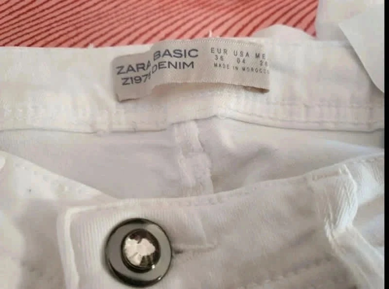 Jean blanco zara talla 36 – photo 4